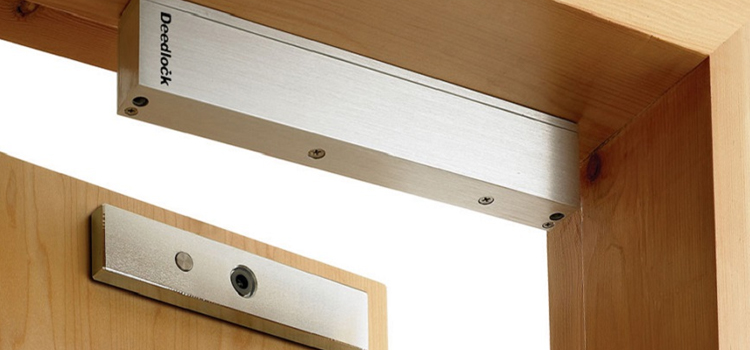 Magnetic lock installation Patterson